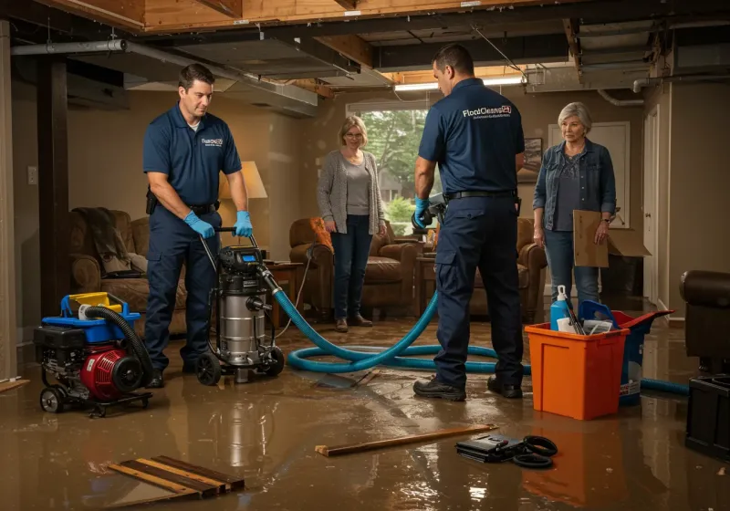 Basement Water Extraction and Removal Techniques process in Barker Heights, NC