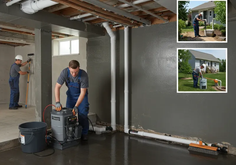 Basement Waterproofing and Flood Prevention process in Barker Heights, NC